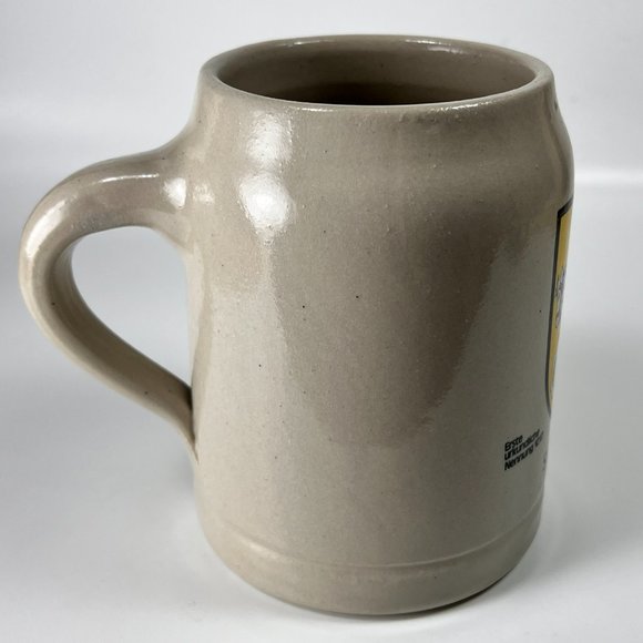 Vtg Franz Stober Stadt Hollfeld Coat of Arms Beer Stein Mug .5 L Stoneware - Picture 4 of 10